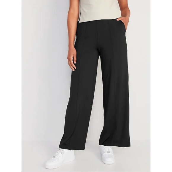 NWT Old Navy High-Waisted PowerSoft Wide-Leg Pants - Picture 5 of 9